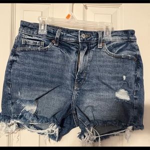 Destroyed OG High Rise Jean Short